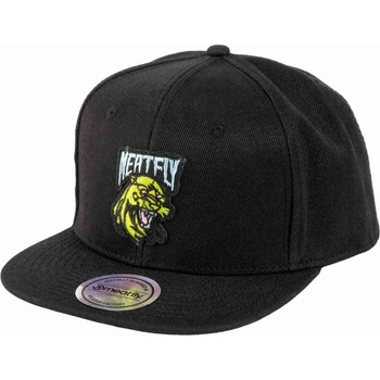 Meatfly шапка с козирка Hornet Snapback Black Panther | Черна | Meatfly | Cheren | МЪЖЕ | ONE SIZE
