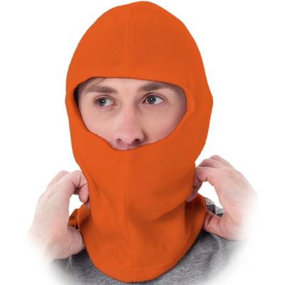 Ochranná zateplená kukla PRO oranžová