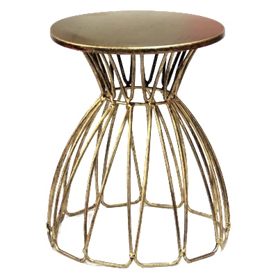 Horecano HORECANO-Метална стойка за блок маса GOLD ф25х18cm (HC-93870) (0193870)