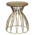 Horecano HORECANO-Метална стойка за блок маса GOLD ф25х18cm (HC-93870) (0193870)