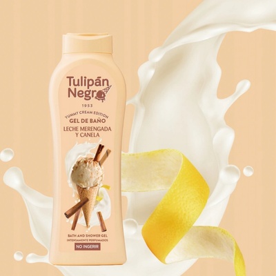 Tulipan Negro sprchový gél zmrzlina Cinnamon&Meringue Milk 650 ml