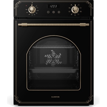 Klarstein OV15-Kl-ElzSl-Ov-Bk Elizabeth Slim