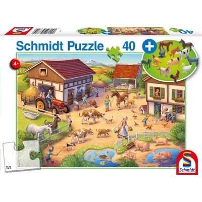 Schmidt Statek a zvířátka 40 dílů