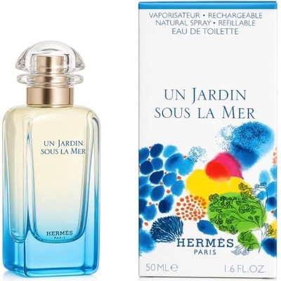 HERMÈS Parfums Jardins Collection Un Jardin Sous la Mer toaletní voda unisex 50 ml plnitelný flakon – Hledejceny.cz