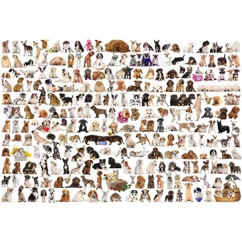 Image 1 of EUROGRAPHICS - Puzzle World of dogs - 1 000 piese