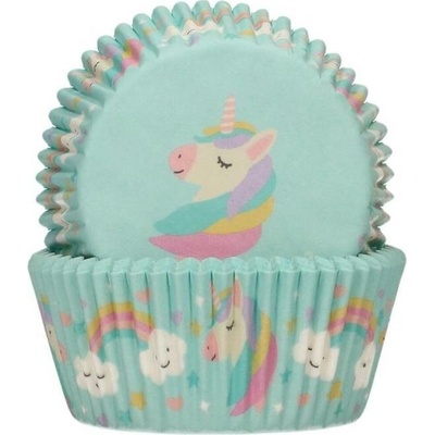 FunCakes Papierové košíčky jednorožec 48 ks 5x3,2 cm
