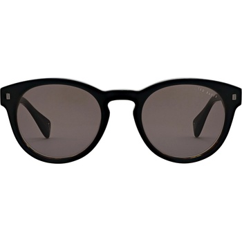 Ted Baker Слънчеви очила Ted Baker Men's Bak Dax Round Sunglasses - Black On Tort