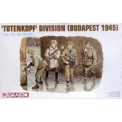 Dragon armor Model Kit figurky 6095 "TOTENKOPF" DIVISION BUDAPEST 1945 1:35