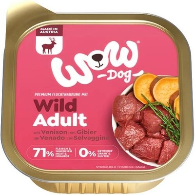 Wow Dog Wet Food Adult Venison 150 g