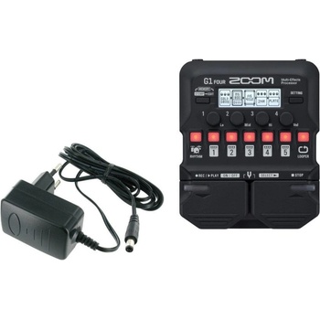 Zoom G1 Four SET Мултиефект за китара (G1-FOUR-ZOOM-SET)