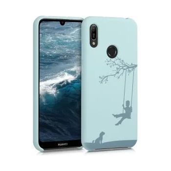 Image 1 of kwmobile Калъф за Huawei Y6 (2019) - светлозелен