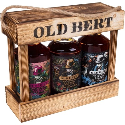 Old Bert Wood Pack 40% 3 x 0,7 l (drevo)