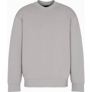 Giorgio Armani Блуза Armani Exchange Men's Crew-Neck Modern Cut Sweatshirt - Neut Gray U8051