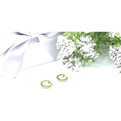 Jan Kos jewellery náušnice z oceli MHTD1017GW00