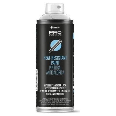 Tepelne odolná farba WEPRO EX014PR0203 platinová strieborná 400 ml