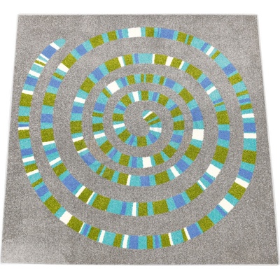 Полша Килим със спирала 2 х 2 m