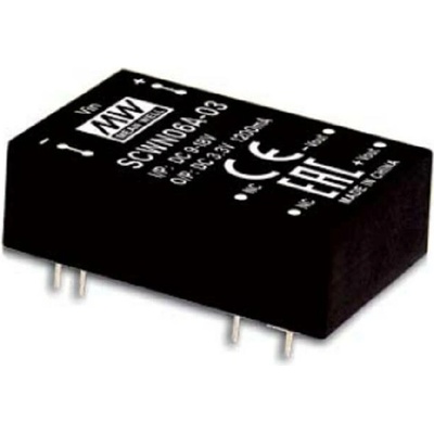 Mean Well SCWN06C-03 Měnič DC/DC modulový 6W 3.3V