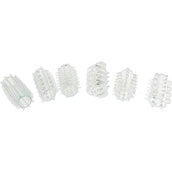 Image 1 of ToyJoy Power Penis Sleeve Set Clear