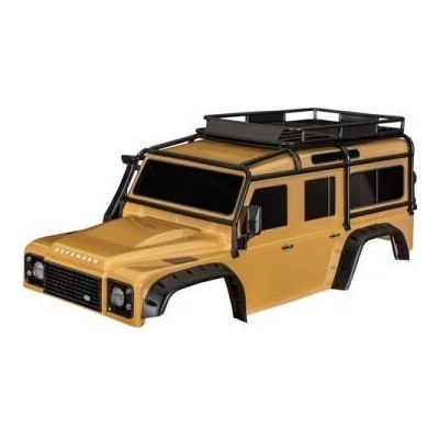 Traxxas Karoséria TRX-4 Land Rover Defender na piesok bez špongie