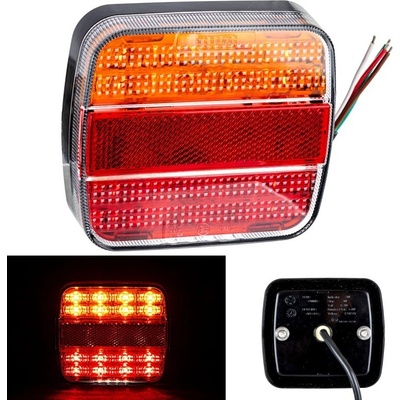 Led Kombinovaná Zadní Svítilna 12v 24v E9 Pozice, Stop, Blinkr, Osvětlení Spz – Zboží Mobilmania