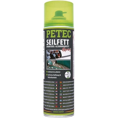 PETEC 71650 Mazivo na ocelová lana, táhla, čepy, kluzná vedení 500 ml
