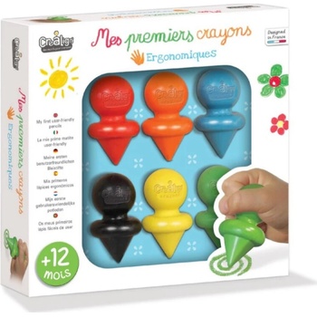 Crea Lign Moje prvé voskovky 9 ks 12m+