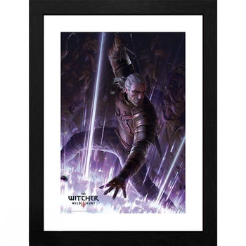 GBEye THE WITCHER - Framed print "Geralt" (30x40) (GBYDCO114)