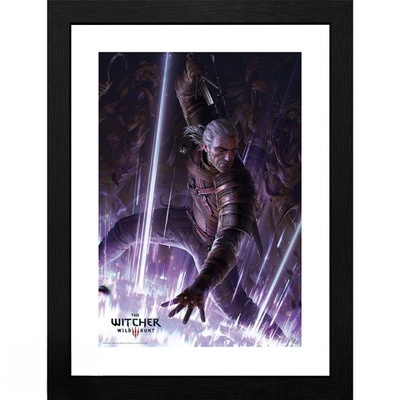 GBEye THE WITCHER - Framed print "Geralt" (30x40) (GBYDCO114)
