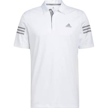 Image 1 of adidas Мъжка блуза с яка Adidas 3 Stripe Polo Shirt Mens - White
