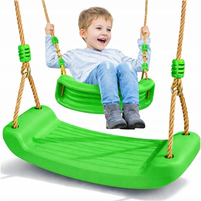 Verk 01533 dětská houpačka plastová zelená