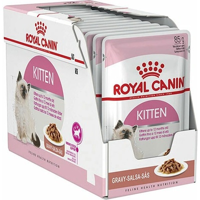 Royal Canin Kitten Instinctive Gravy kúsky v omáčke 12 x 85 g