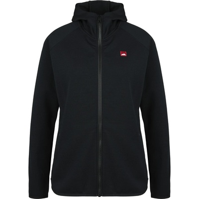 Bergfreunde Дамски вълнен пуловер Bergfreunde Women's MerinoFleece NeuffenBF. Zip Hoody Fleece jacket - Black - размер XS (105-5852-0111)