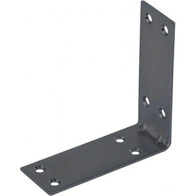 Walteco Spojovací úhelník 80x80x30mm černý , 526