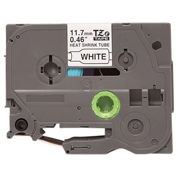 Kompatibilní páska s Brother HSe-231, 11,7mm x 1,5m, černý tisk / bílý podklad
