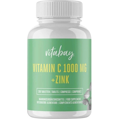 Имунитет - Витамин C 1000 mg + цинк, 200 таблетки (VB2038)