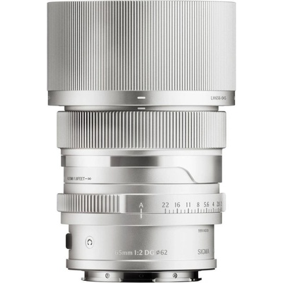 SIGMA 65 mm f/2 DG Contemporary pro L-mount stříbrný