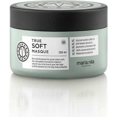 Hydratační maska pro suché vlasy s arganovým olejem Maria Nila True Soft Masque - 250 ml