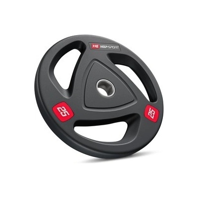 Hop-Sport Olympijské závažie pogumované 25kg 50mm