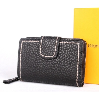 Kožená luxusní peněženka Gianni Conti no. 2868105 černá