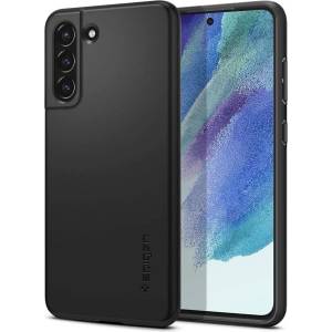 Spigen Калъф Spigen Thin Fit за Samsung Galaxy S21 FE, Black (20283-0)