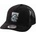 Meatfly шапка с равна козирка Hawkye Trucker Black Panther | Черна | Meatfly | Cheren | МЪЖЕ | ЕДИН РАЗМЕР