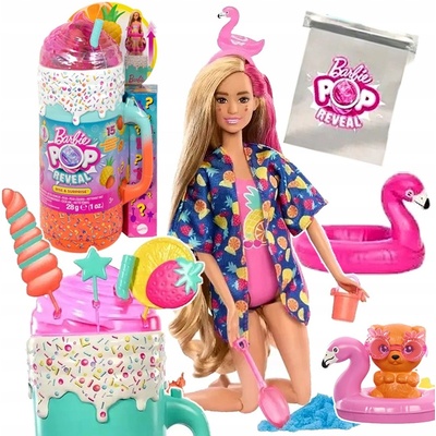 Mattel Barbie Pop! Dárková sada Reveal Fruit Series Tropický smoothie