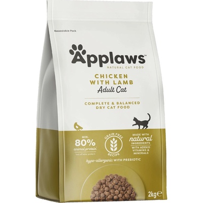 Applaws Adult Cat Chicken & Lamb 2 x 2 kg