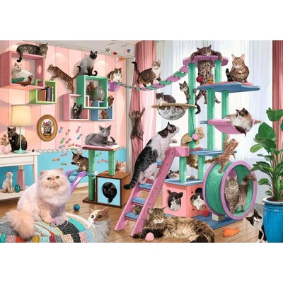 Ravensburger - Puzzle Cat Tree Heaven - 1 000 piese
