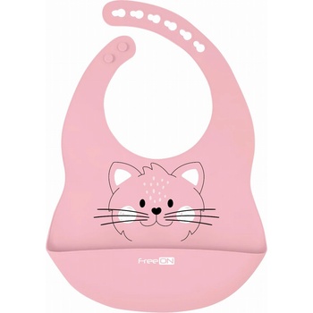 FREEON Лигавник силиконов Коте розов (85352)