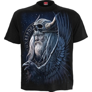 SPIRAL мъжка тениска spiral - odin's warrior - черна - t241m101 - metalshop - 51,97 лв