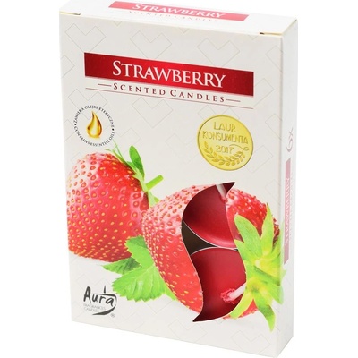 Bispol Aura Strawberry 6 ks