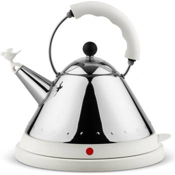 Alessi Електрически чайник MG32 Sweet Breakfast бяла ръкохватка (mg32 w)