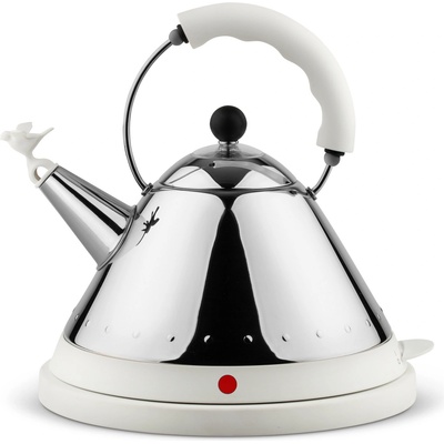 Alessi Електрически чайник MG32 Sweet Breakfast бяла ръкохватка (mg32 w)