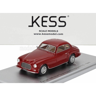 KESS MODEL FERRARI 166 sn017S INTER TOURING BERLINETTA 1949 RED 1:43